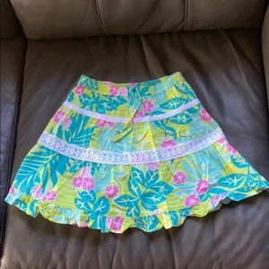 Girls Lilly Pulitzer Skirt size 7
